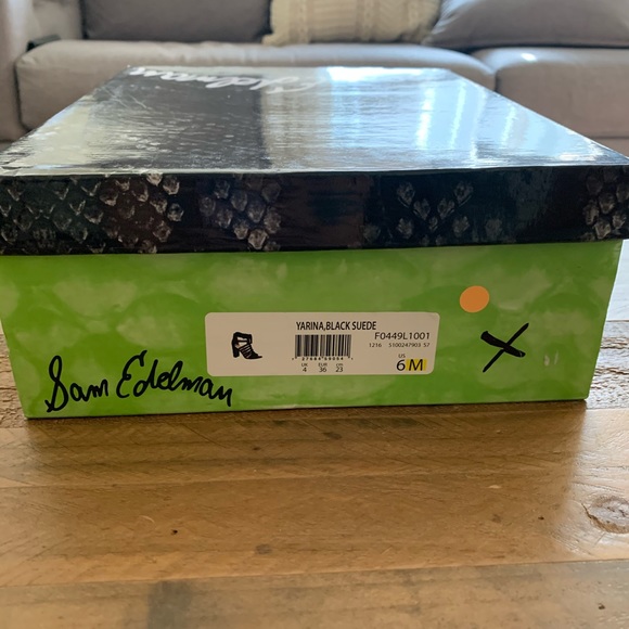 Sam Edelman Yarina Black Block Sandal - Picture 7 of 8